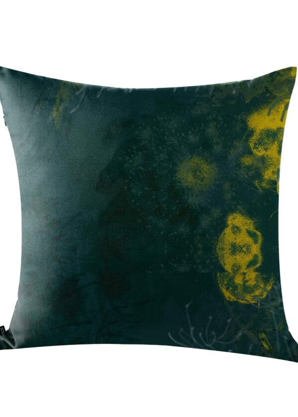 JUMA | Denedelion Print | Square Pillow |Jade |sustainable fashion| green fashion| recycled rpet fashion| sustainable design