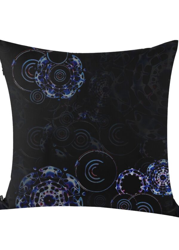 llnd | printed | pillow | black | sustainable fashion | green fashion | recycled rpet fashion | sustainable design
