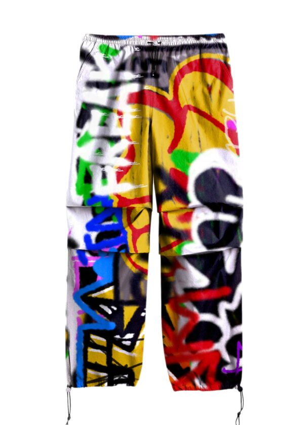 FreakCity L.A.| parachute pants | black | sustainable fashion | green fashion | recycled rpet fashion | sustainable design