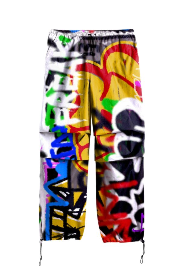 FreakCity L.A.| parachute pants | black | sustainable fashion | green fashion | recycled rpet fashion | sustainable design