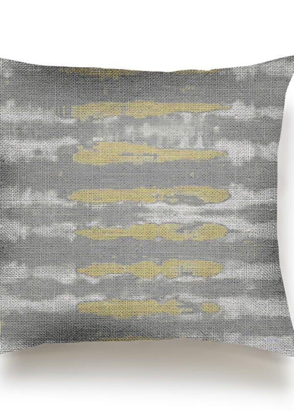 Juma | square | pillow | tie-dye | print | silver | sustainable fashion | green fashion | recycled rpet fashion | sustainable design