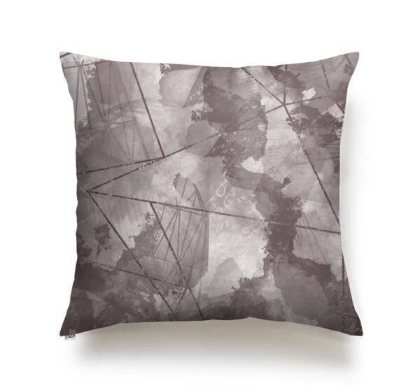 juma|Abstract Floral|print| pillow |copper| sustainable fashion | green fashion | recycled rpet fashion | sustainable design