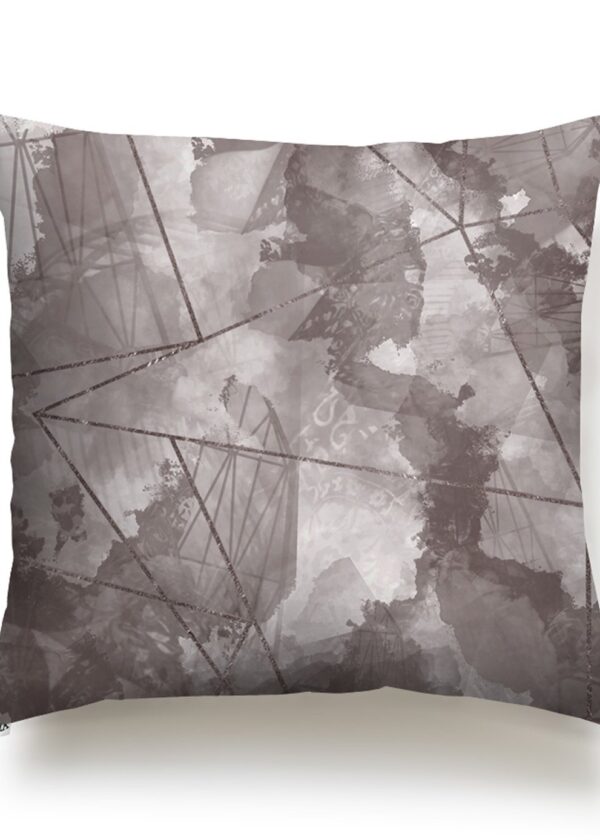 juma|Abstract Floral|print| pillow |copper| sustainable fashion | green fashion | recycled rpet fashion | sustainable design