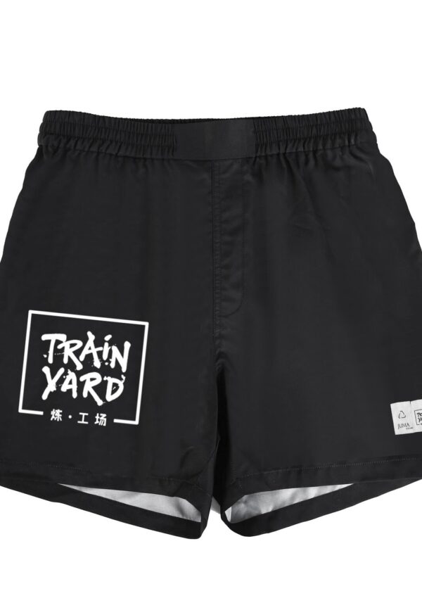 train yard | printed | boxer | black | sustainable fashion | green fashion | recycled rpet fashion | sustainable design