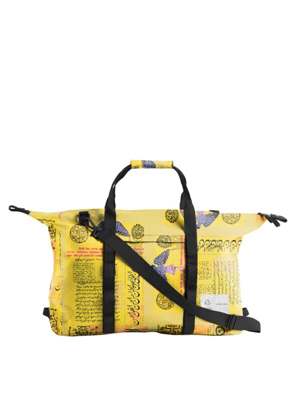 JUMA | Alpertalisman | shoulder bag | Yellow | sustainable fashion | green fashion | recycled rpet fashion | sustainable design
