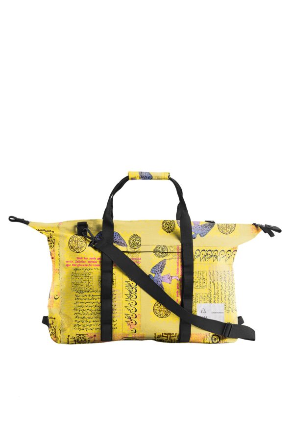 JUMA | Alpertalisman | shoulder bag | Yellow | sustainable fashion | green fashion | recycled rpet fashion | sustainable design