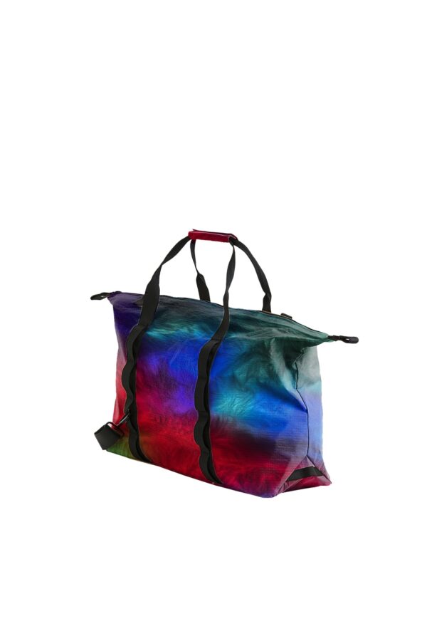 llnd | printed | shoulder bag | black | sustainable fashion | green fashion | recycled rpet fashion | sustainable design