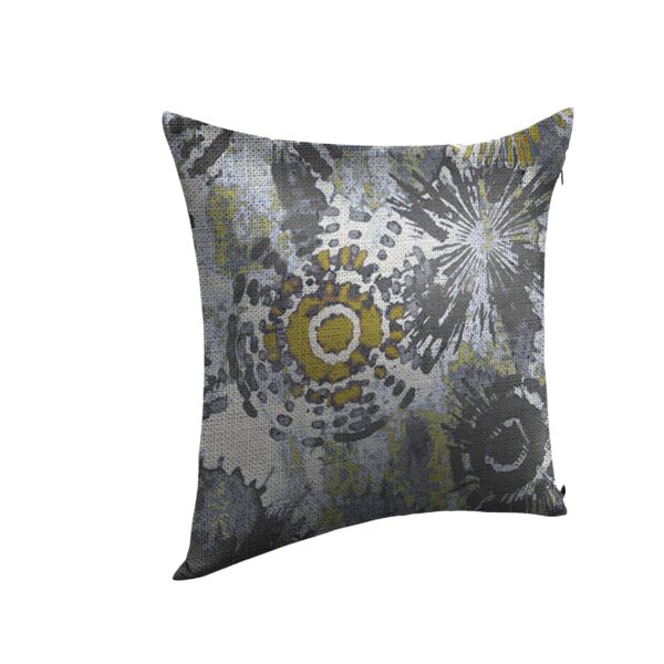 juma|abstract|print| pillow |charcol| sustainable fashion | green fashion | recycled rpet fashion | sustainable design