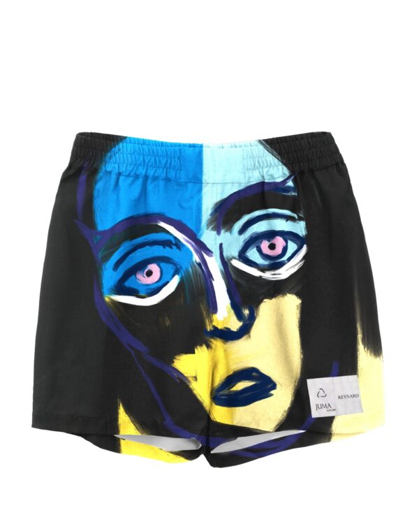 Juma | reynard | print2 | boxer | shorts  | black | sustainable fashion | green fashion | recycled rpet fashion | sustainable design