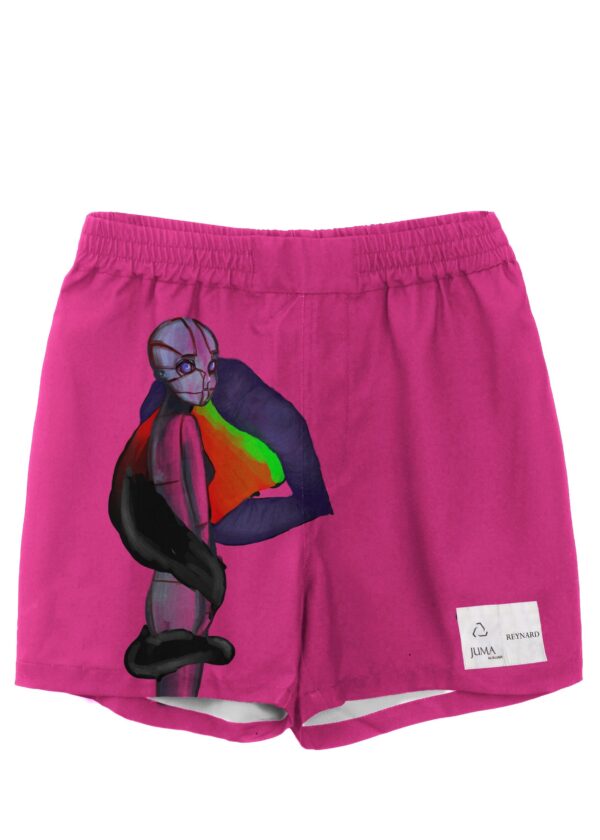Juma | reynard | print 7 | boxer | shorts | pink | sustainable fashion | green fashion | recycled rpet fashion | sustainable design