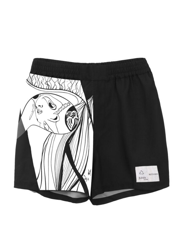 Juma | reynard | print8 | boxer | shorts | black | sustainable fashion | green fashion | recycled rpet fashion | sustainable design