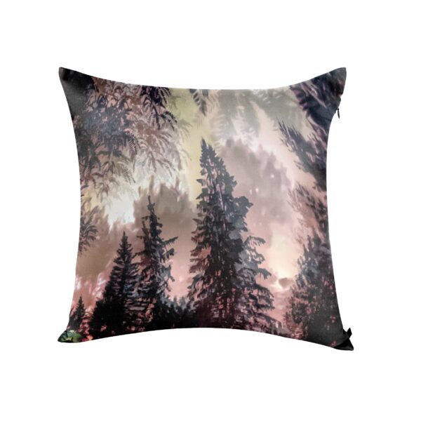 ACID4YUPPIES | Moonrise Kingdom Dawn mash-up Birch Hil | printed | PILLOW | black | sustainable fashion | green fashion | recycled rpet fashion | sustainable design