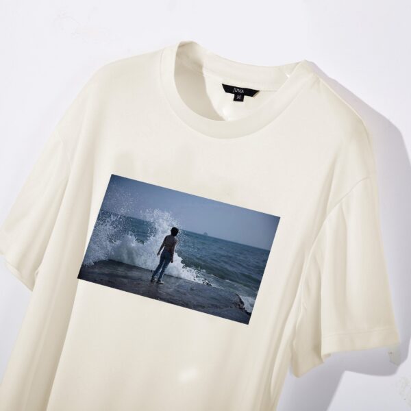 Juma | YOUJIE YANG | PRINT 1 | TSHIRT | CREAM | sustainable fashion | green fashion | recycled rpet fashion | sustainable design