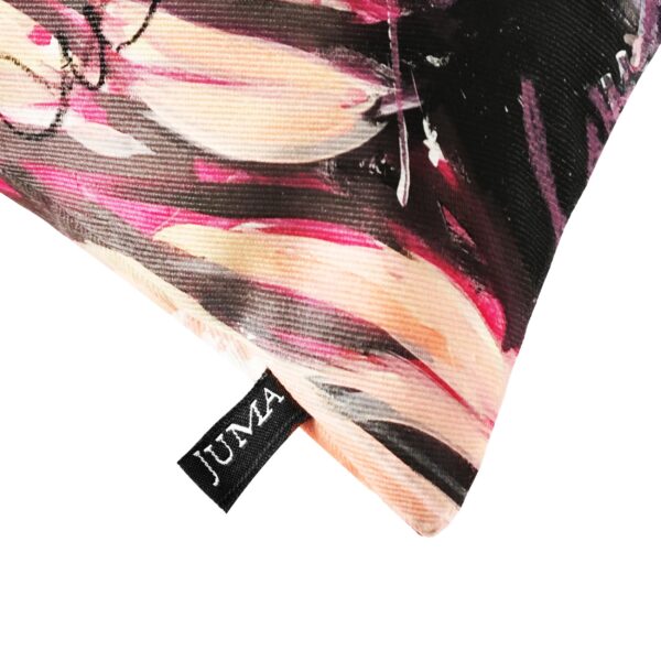 NIGEL NOLAN | Flower For Tragedy | printed | PILLOW | black | sustainable fashion | green fashion | recycled rpet fashion | sustainable design
