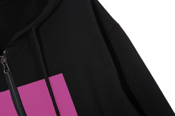 Reynard | print 5 | zip-up | hoodie | black | sustainable fashion | green fashion | recycled rpet fashion | sustainable design