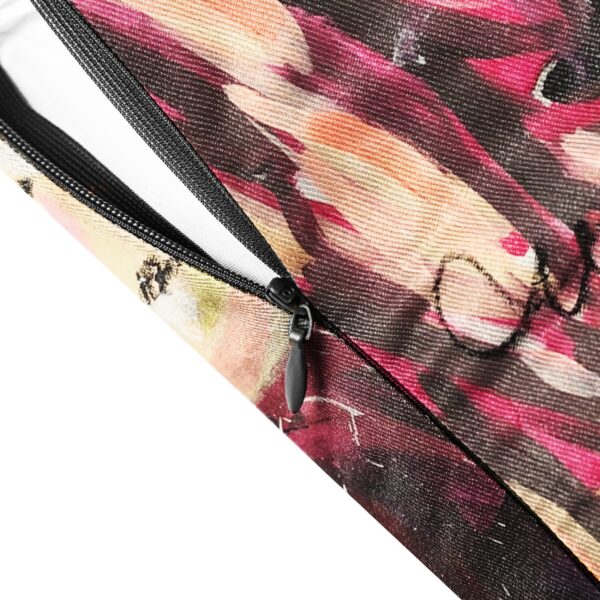 NIGEL NOLAN | Flower For Tragedy | printed | PILLOW | black | sustainable fashion | green fashion | recycled rpet fashion | sustainable design