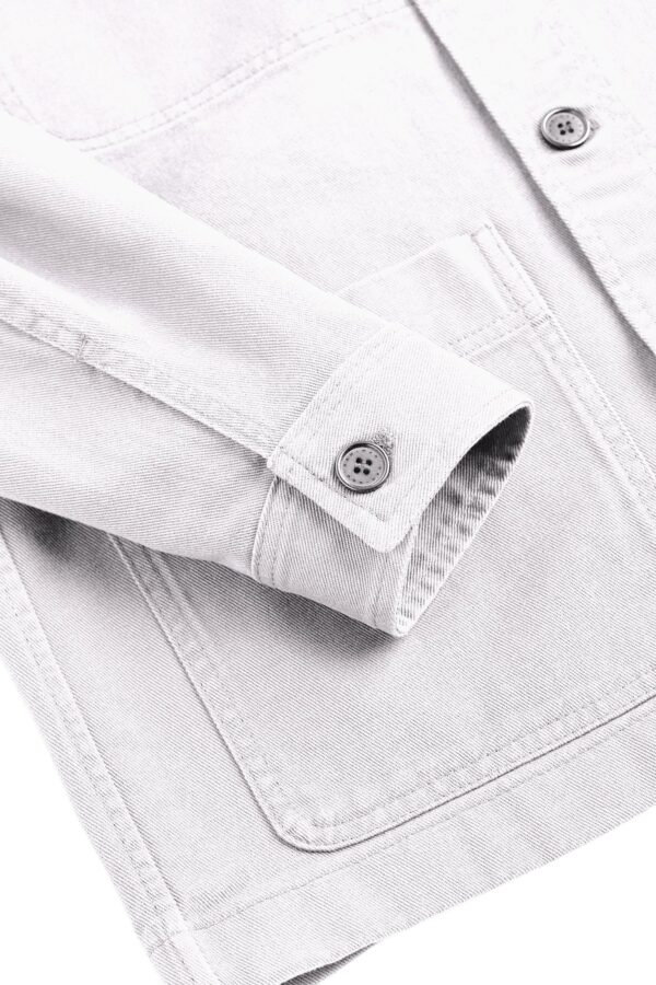 juma | BUTTON-UP | JACKET | white | sustainable fashion | green fashion | recycled rpet fashion | sustainable design