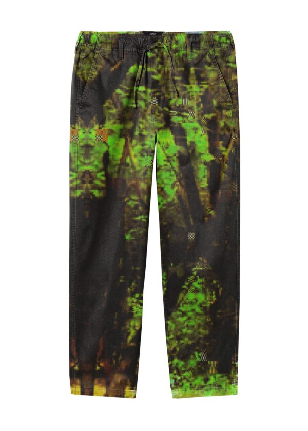 llnd | printed | pant | black | sustainable fashion | green fashion | recycled rpet fashion | sustainable design