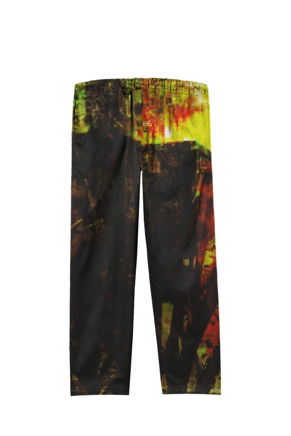 llnd | printed | pant | black | sustainable fashion | green fashion | recycled rpet fashion | sustainable design