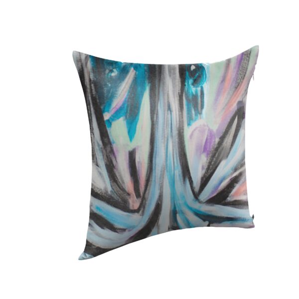 Juma | Nigel Nolan | square | pillow | Floral Pour Moonlight Print | white | sustainable fashion | green fashion | recycled rpet fashion | sustainable design