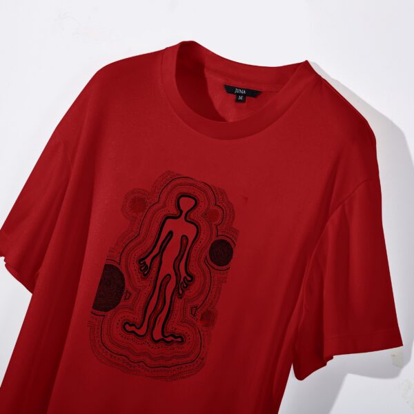 uma | SHUHS | PRINT2 | TSHIRT | RED | sustainable fashion | green fashion | recycled rpet fashion | sustainable design