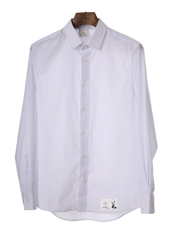Asabella | White shirt | sustainable fashion | green fashion | recycled rpet fashion | sustainable design