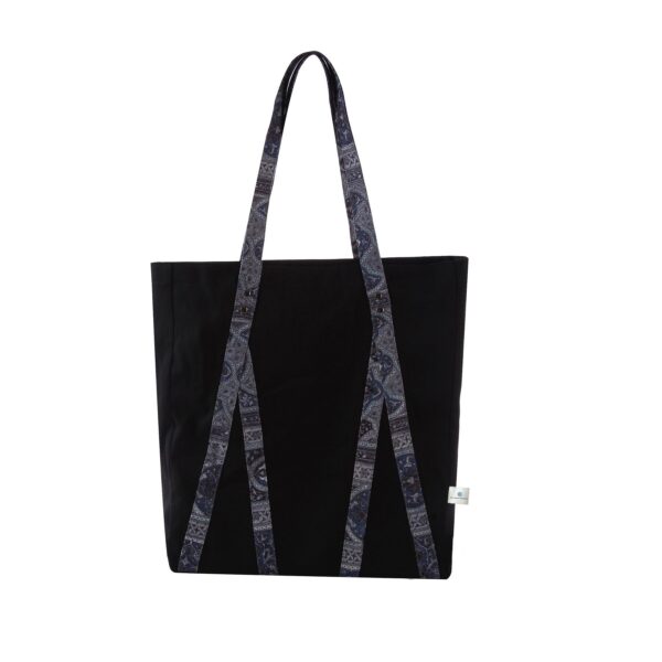 Juma |AKM |SHAHNAMEH | TOTE BAG | Black | sustainable fashion | green fashion | recycled rpet fashion | sustainable design