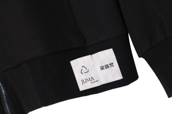 gefan liang | hoodie | black | sustainable fashion | green fashion | recycled rpet fashion | sustainable design