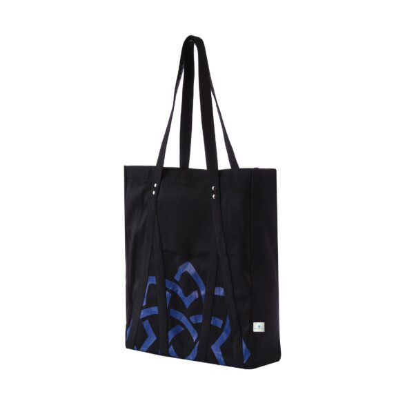 Juma |AKM |LOGO  | TOTE BAG | BLACK | sustainable fashion | green fashion | recycled rpet fashion | sustainable design