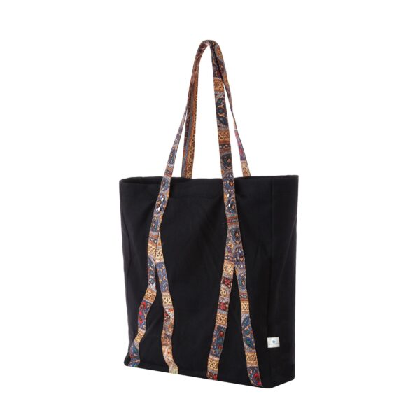 Juma |AKM |SHAHNAMEH | TOTE BAG | Black | sustainable fashion | green fashion | recycled rpet fashion | sustainable design