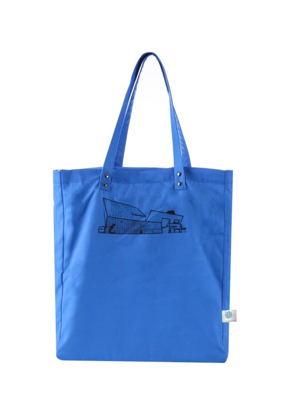 jUMA|AKM|Print Series | Tote Bag | Blue | sustainable fashion | green fashion | recycled rpet fashion | sustainable design
