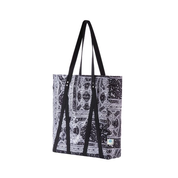 Juma | AKM |Shahnameh | Tote Bag | BLACK | sustainable fashion | green fashion | recycled rpet fashion | sustainable design