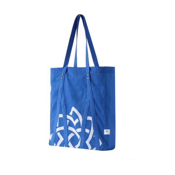 Juma |AKM |LOGO |Tote BAG | BlUE | sustainable fashion | green fashion | recycled rpet fashion | sustainable design