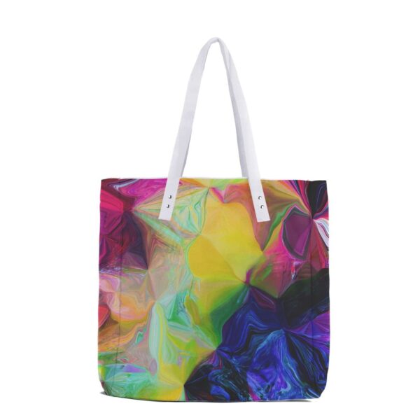 ACID4YUPPIES | GUHA ARNIE PEONY | printed | tote bag | white| sustainable fashion | green fashion | recycled rpet fashion | sustainable design