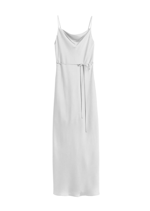 Juma |Spaghetti | dress | White | sustainable fashion | green fashion | recycled rpet fashion | sustainable design