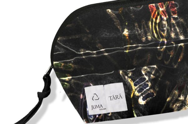 Juma | TARA | TRAVEL BAG | BLACK | sustainable fashion | green fashion | recycled rpet fashion | sustainable design