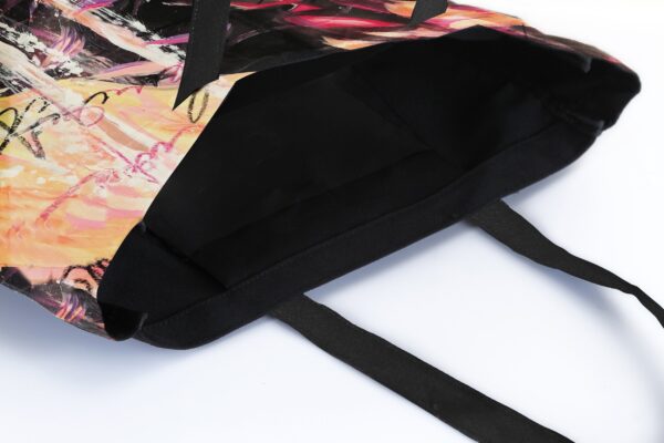 Juma | Nigel Nolan | JACKET | printed | TOTE BAG | sustainable fashion | green fashion | recycled rpet fashion | sustainable design