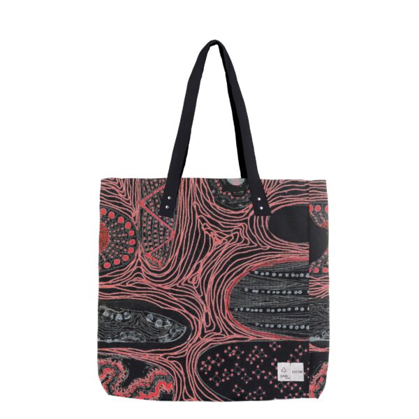 Juma | SHUHS | TOTE BAG | BLACK | sustainable fashion | green fashion | recycled rpet fashion | sustainable design