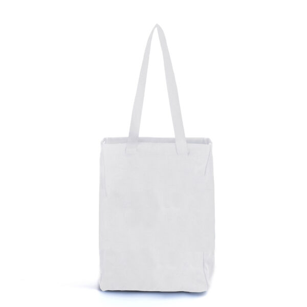 zb | loading | print | tote | white | sustainable fashion | green fashion | recycled rpet fashion | sustainable design