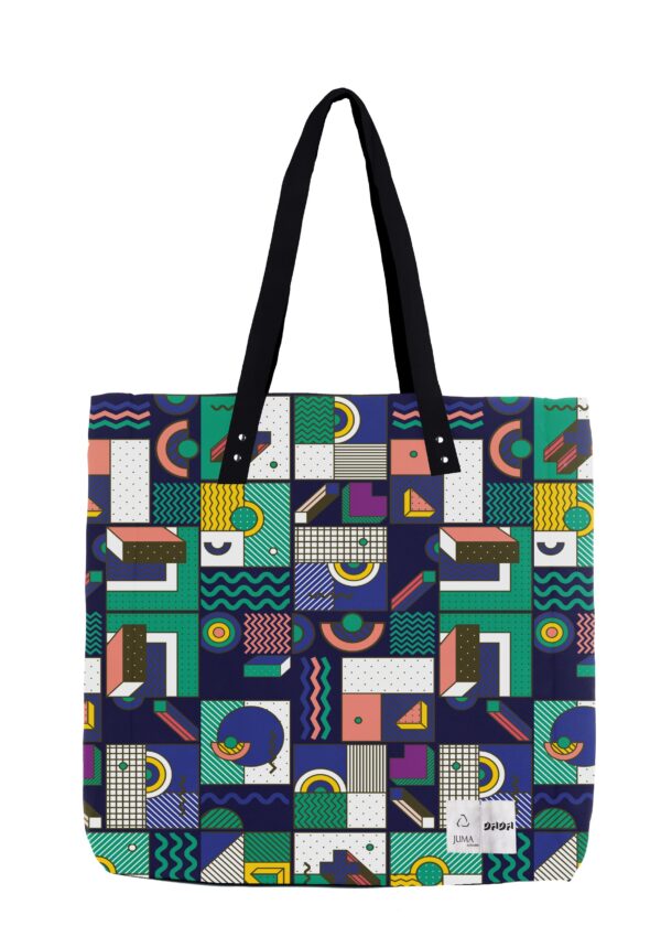 Juma | DADA | OZONE | TOTE BAG | BLUE | sustainable fashion | green fashion | recycled rpet fashion | sustainable design