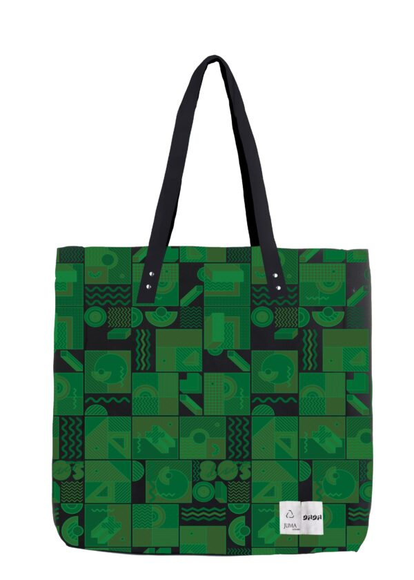 Juma | DADA | OZONE | TOTE BAG | GREEN | sustainable fashion | green fashion | recycled rpet fashion | sustainable design