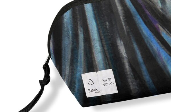 Juma | Nigel Nolan | travel bag | Floral Pour Moonlight Print | turquoise | sustainable fashion | green fashion | recycled rpet fashion | sustainable design