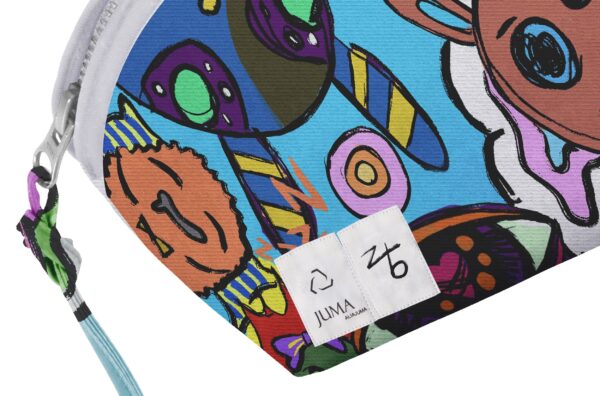 zb | print | TRAVEL BAG | MULTICOLOR | sustainable fashion | green fashion | recycled rpet fashion | sustainable design