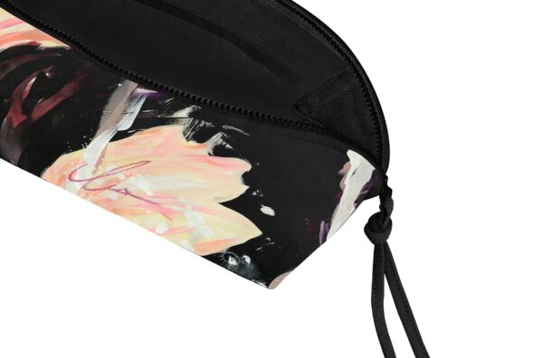 Juma | Nigel Nolan | travel bag | Flotwer for tragedy | print | BLACK | sustainable fashion | green fashion | recycled rpet fashion | sustainable design