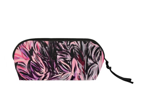 Juma | Nigel Nolan | travel bag | Flower for tragedy | print | PINK | sustainable fashion | green fashion | recycled rpet fashion | sustainable design