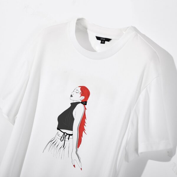 ZAYU | TSHIRT | WHITE | sustainable fashion | green fashion | recycled rpet fashion | sustainable design