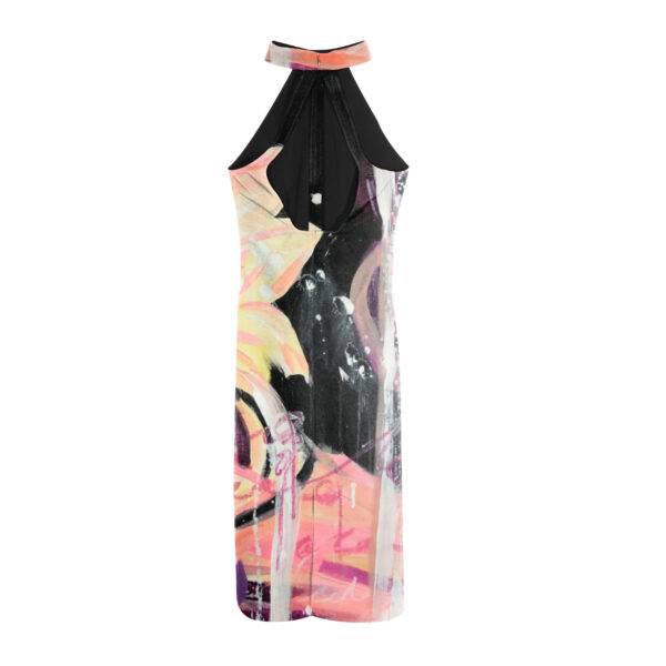 Juma | nigel nolan | flower for tragedy | halter dress | sustainable fashion | green fashion | recycled rpet fashion | sustainable design
