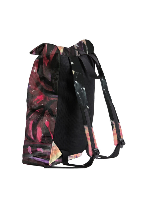Juma | nigel nolan | flower for tragedy | backpack | sustainable fashion | green fashion | recycled rpet fashion | sustainable design
