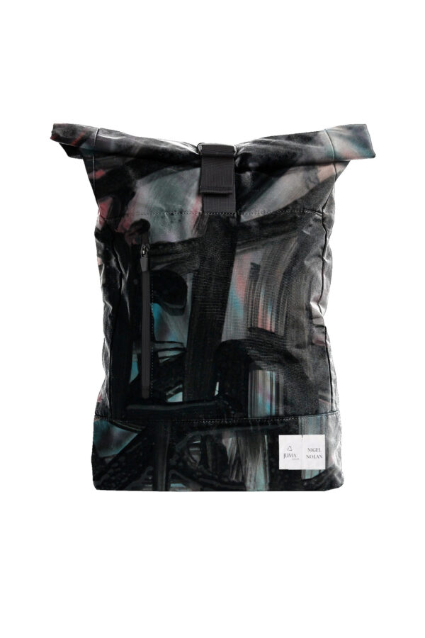 Juma | nigel nolan | | backpack | black | sustainable fashion | green fashion | recycled rpet fashion | sustainable design