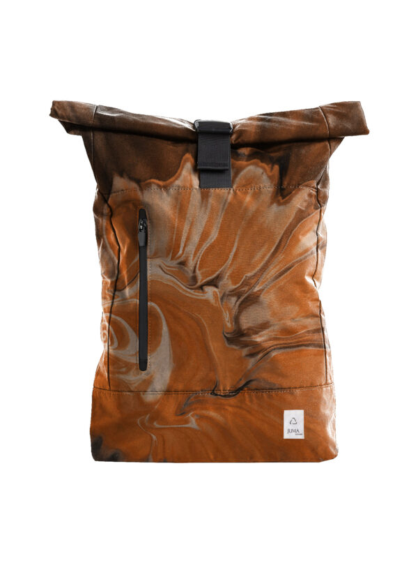 Juma | TIE-DYE |ORANGE| backpack | sustainable fashion | green fashion | recycled rpet fashion | sustainable design